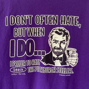 Vintage Steelers Suck T-Shirt Size M